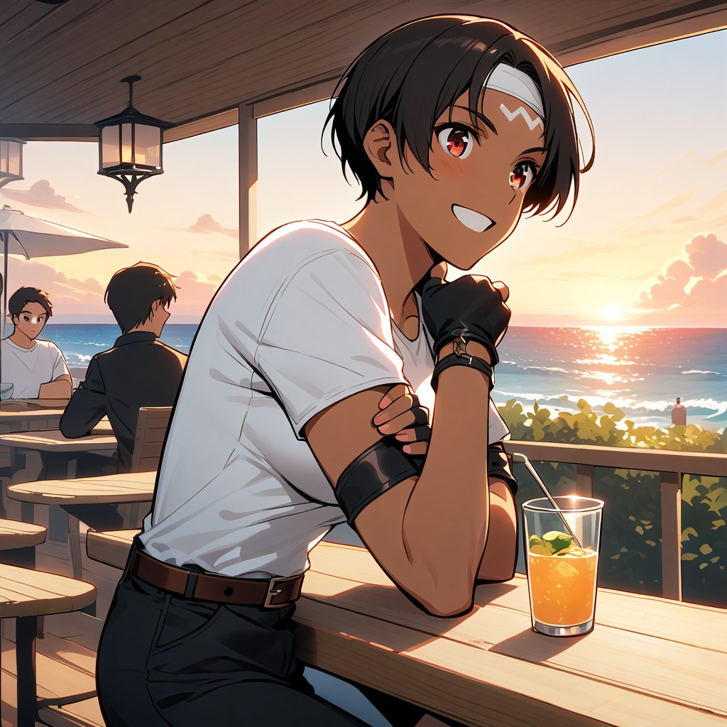 Alone,  Female,  Short hair by KUSANAGI on Tensor.Art