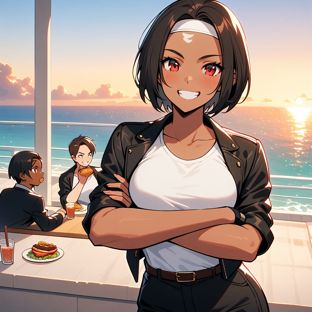 1,  Female,  Short hair by KUSANAGI on Tensor.Art