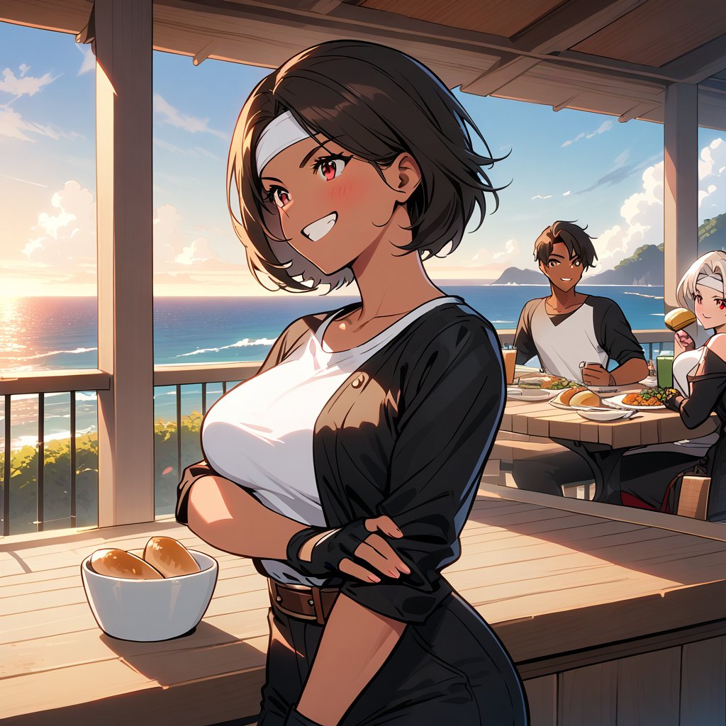 1,  Female,  Short hair by KUSANAGI on Tensor.Art