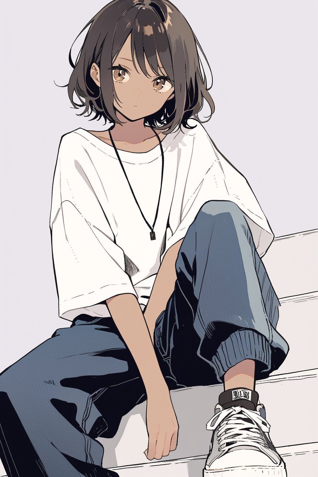 1girl,  female_solo,  black hair by Obspresso_chord^_^ on Tensor.Art