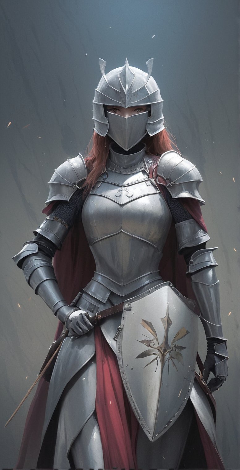 a lady with knight vision, 