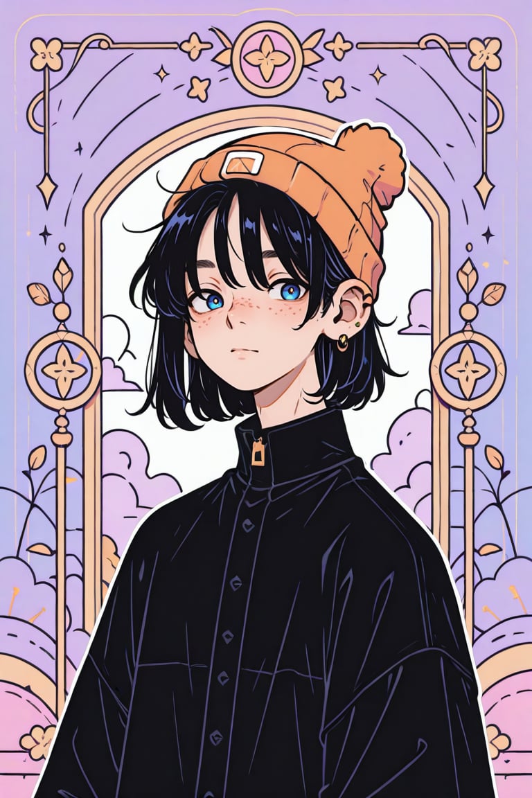 colored line-art,  thick outline,  countour line by PinkCotton 🎐 on Tensor.Art