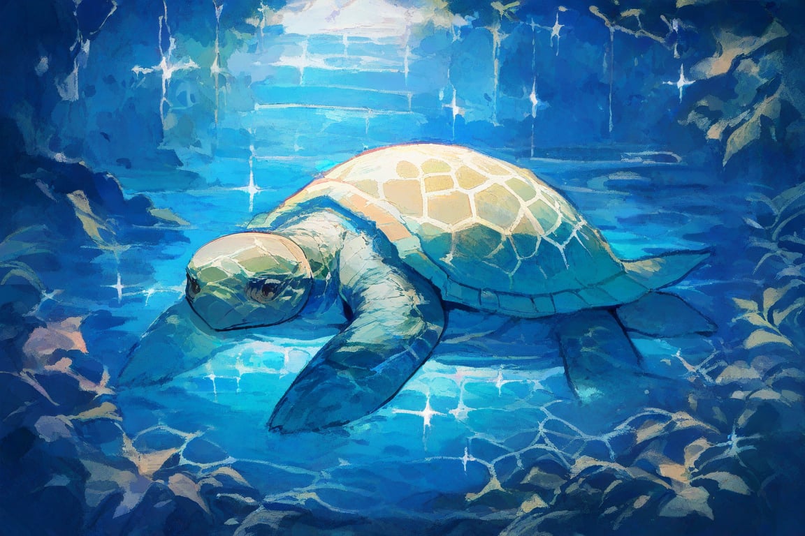 (((turtle_animal))),  scenery,  wallpaper by PinkCotton 🎐 on Tensor.Art