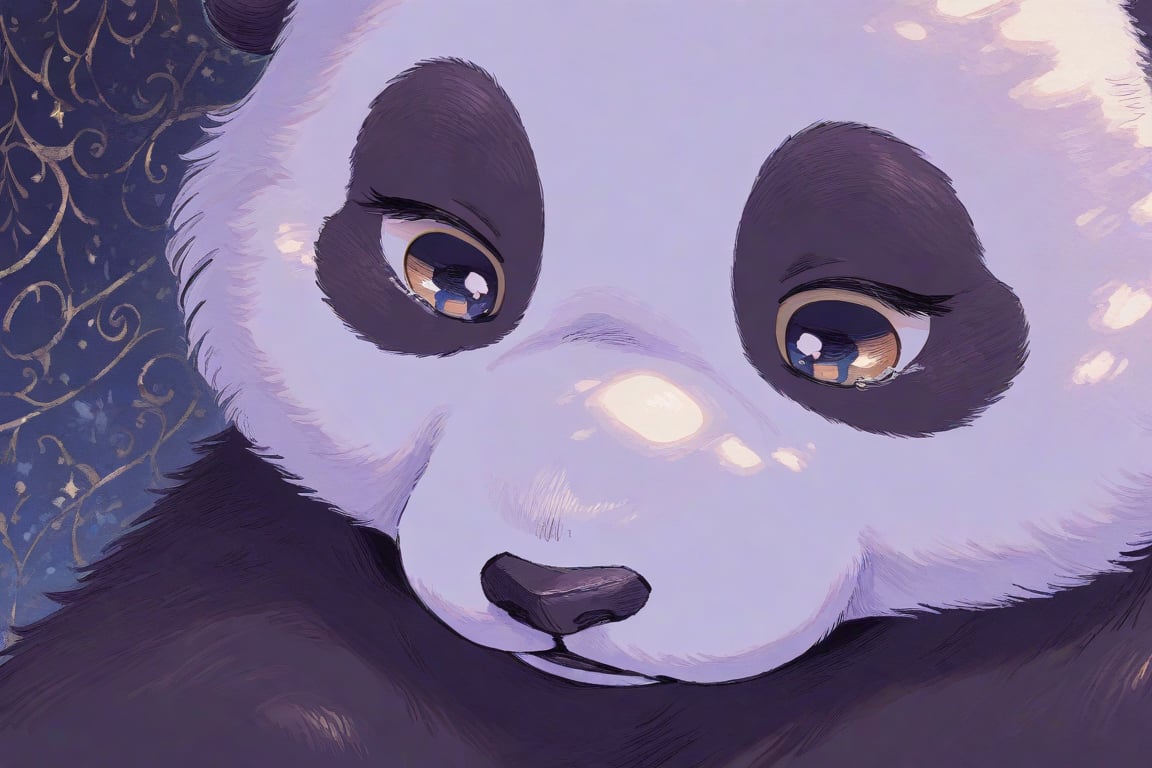 (((panda_animal))),  animal focus,  wallpaper by PinkCotton 🎐 on Tensor.Art