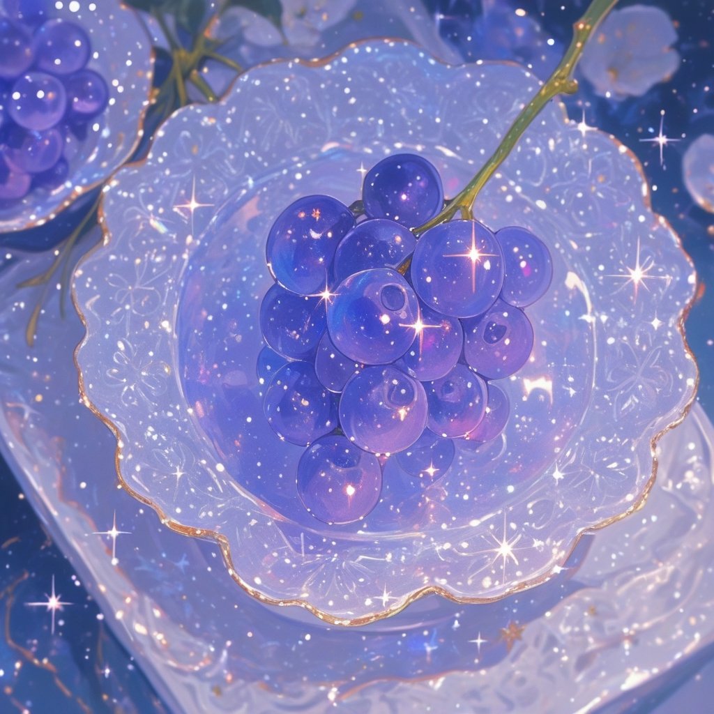 food_focus,  glitter_filter,  blurry_background by PinkCotton 🎐 on Tensor.Art