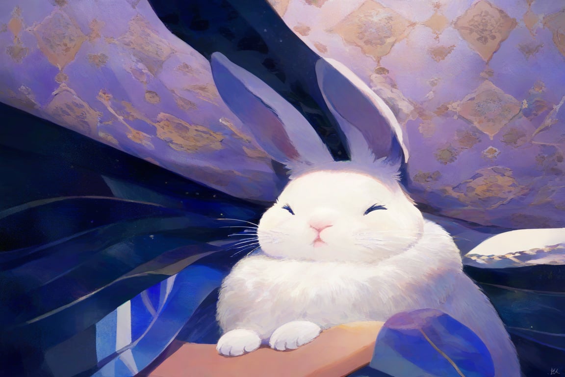 (((bunny_animal))),  scenery,  wallpaper by PinkCotton 🎐 on Tensor.Art