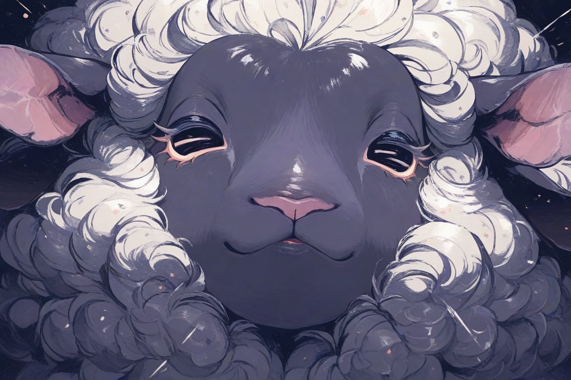 (((sheep_animal))),  close up,  animal focus by PinkCotton 🎐 on Tensor.Art