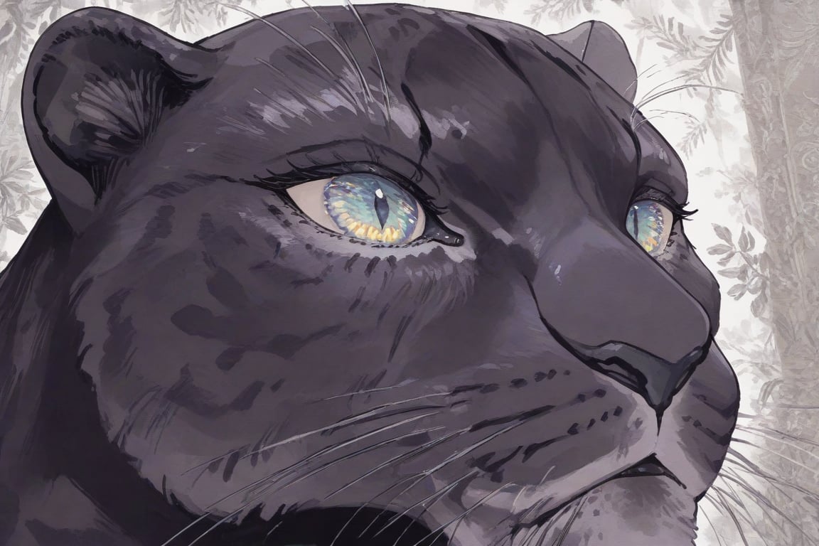 (((panther_animal))),  scenery,  wallpaper by PinkCotton 🎐 on Tensor.Art