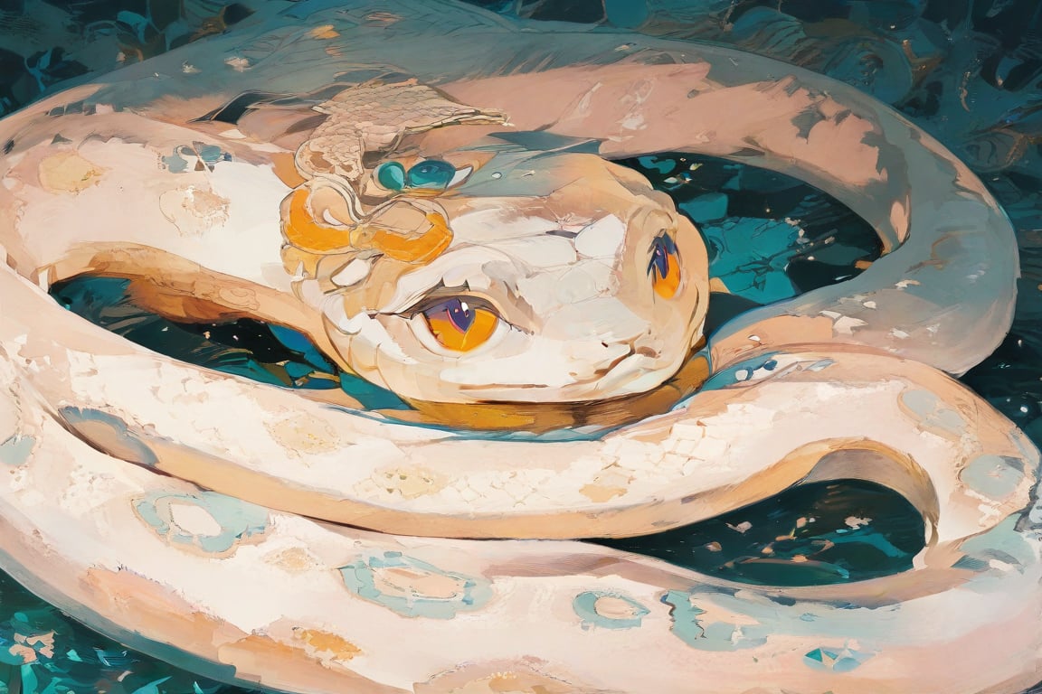 (((snake_animal))),  close up,  animal focus by PinkCotton 🎐 on Tensor.Art