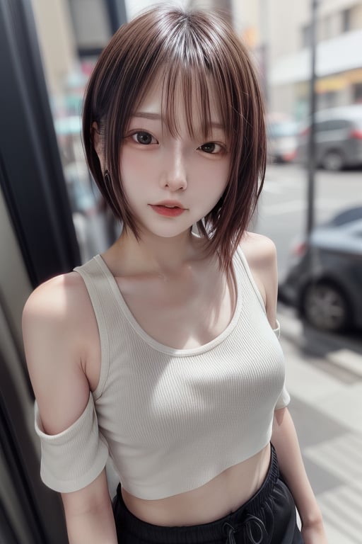 mikas 1girl,  solo,  short hair by mika's  sweets on Tensor.Art
