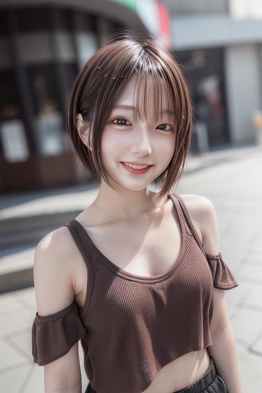 mikas 1girl,  solo,  short hair by mika's  sweets on Tensor.Art