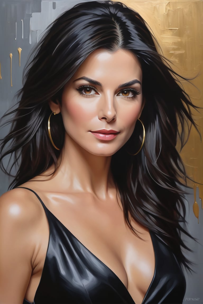 oil painting,  heavy brushstrokes,  paint drips by aianastaciaworld on Tensor.Art