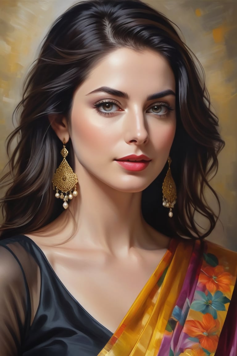 oil painting,  heavy brushstrokes,  paint drips by aianastaciaworld on Tensor.Art