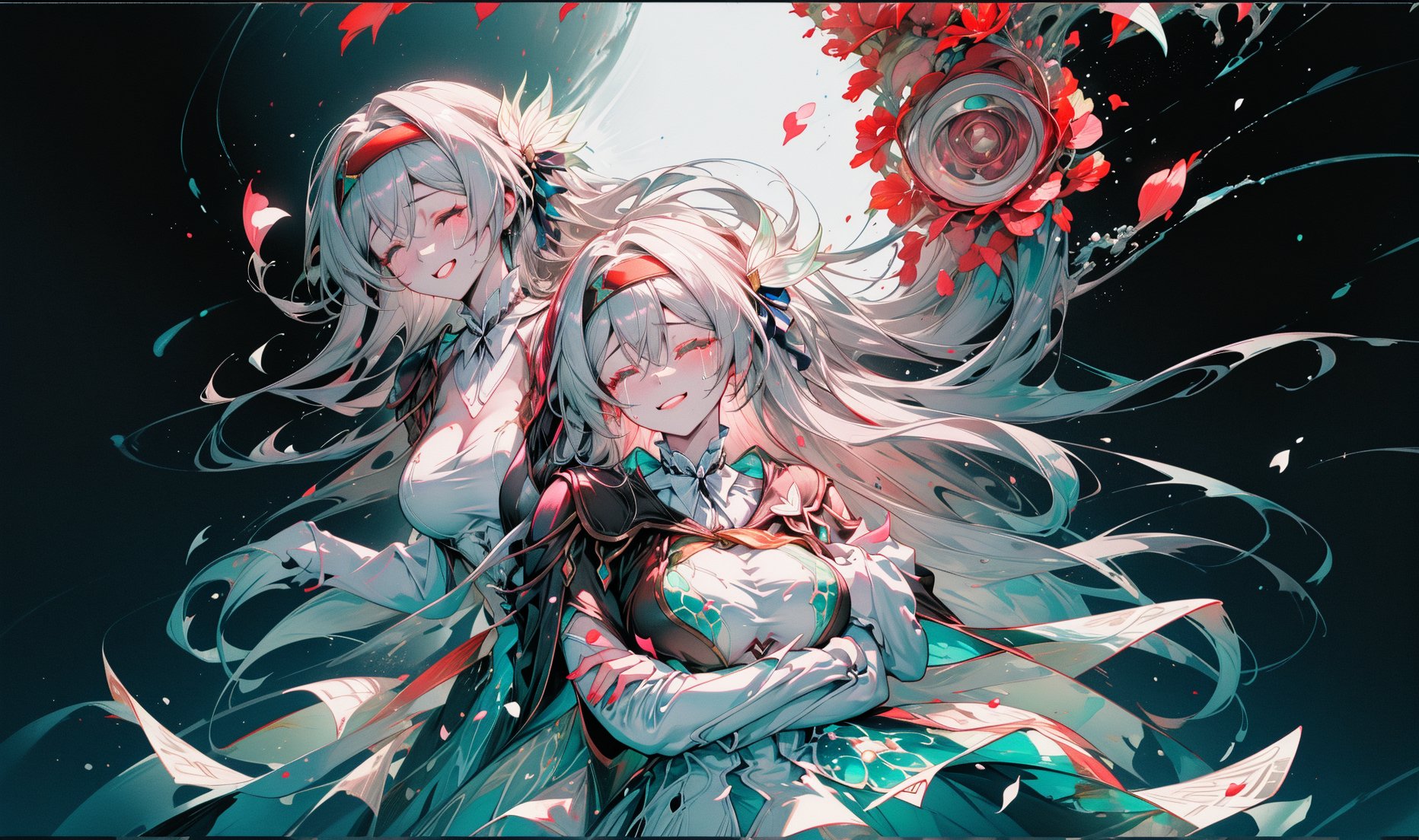 1girl1girl,  long hair,  solo by huanling2 on Tensor.Art