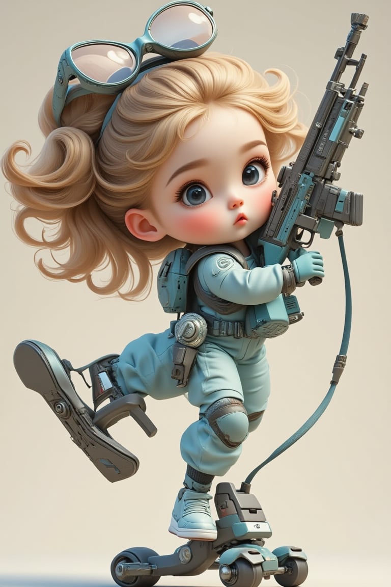 An adorable little girl with silky blonde hair,  big beautiful bright blue eyes and long thick eyelashes is a very cute an...