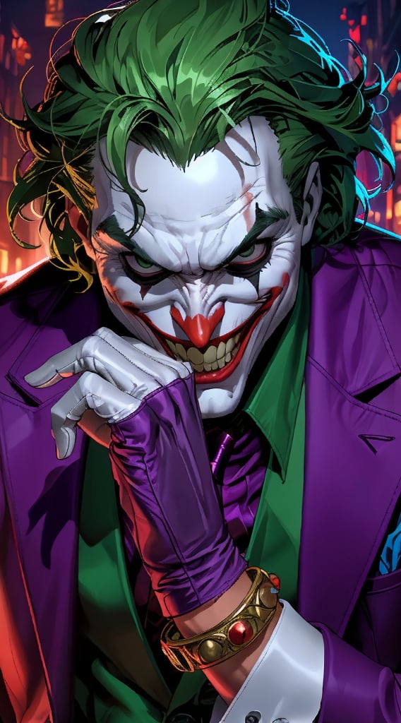 The Joker,  a supervillain in DC Comics. by 邪剑长空 on Tensor.Art