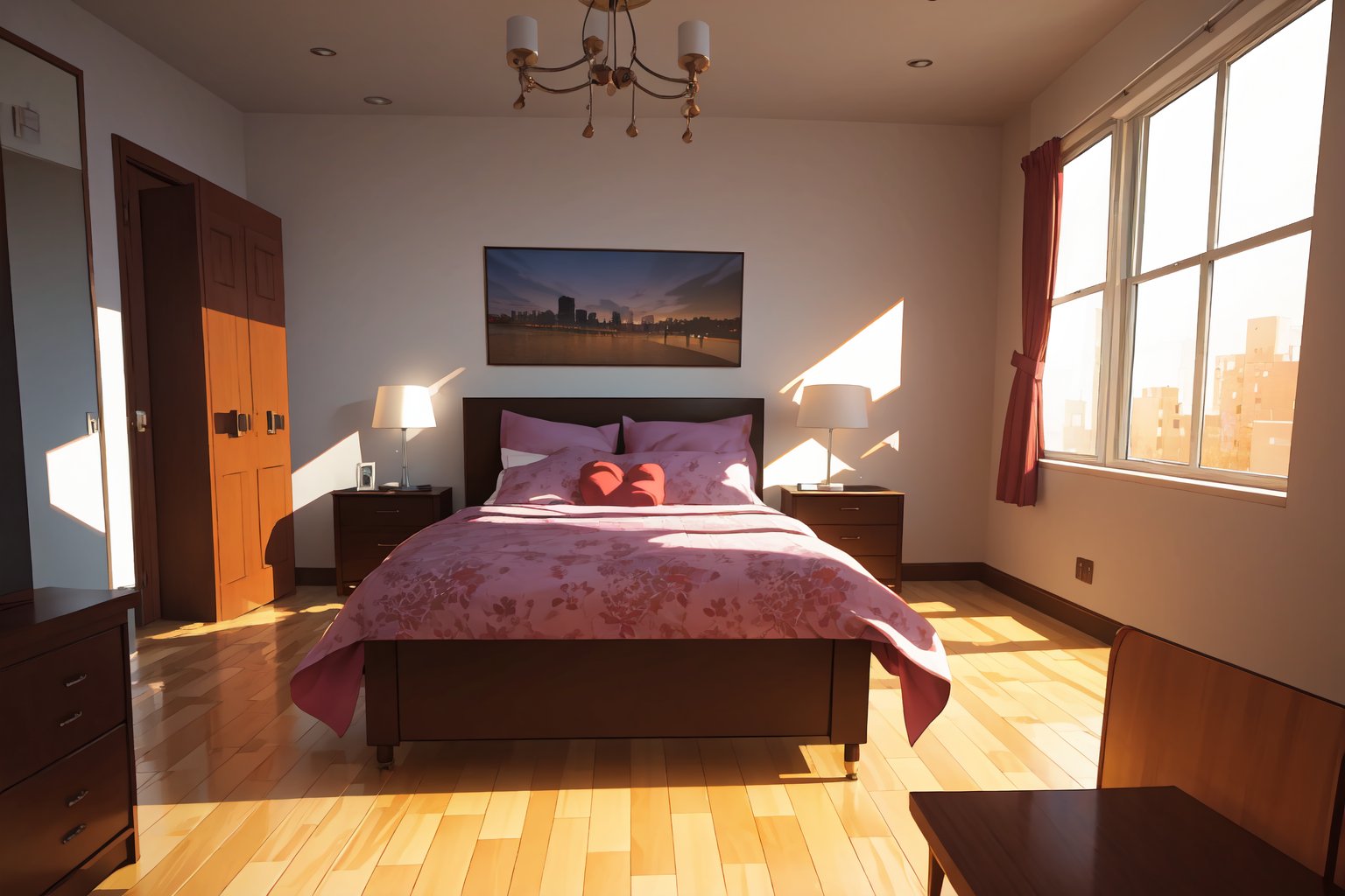 bedroom,  indoor,  pov shot by kidfromliminal on Tensor.Art