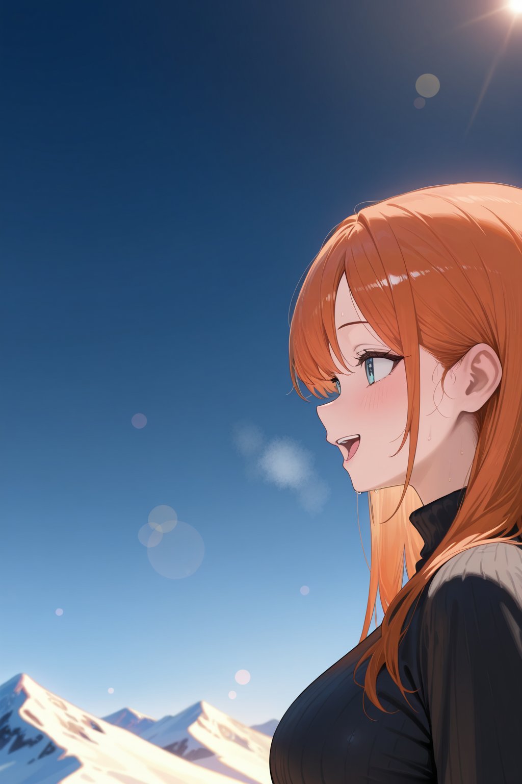 1girl,  orange hair,  long hair by user_738347024969307373 on Tensor.Art