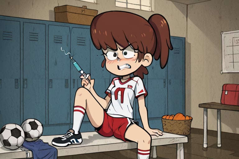 Lynn loud,  1 girl,  a female with brown hair by crazy lady  on Tensor.Art