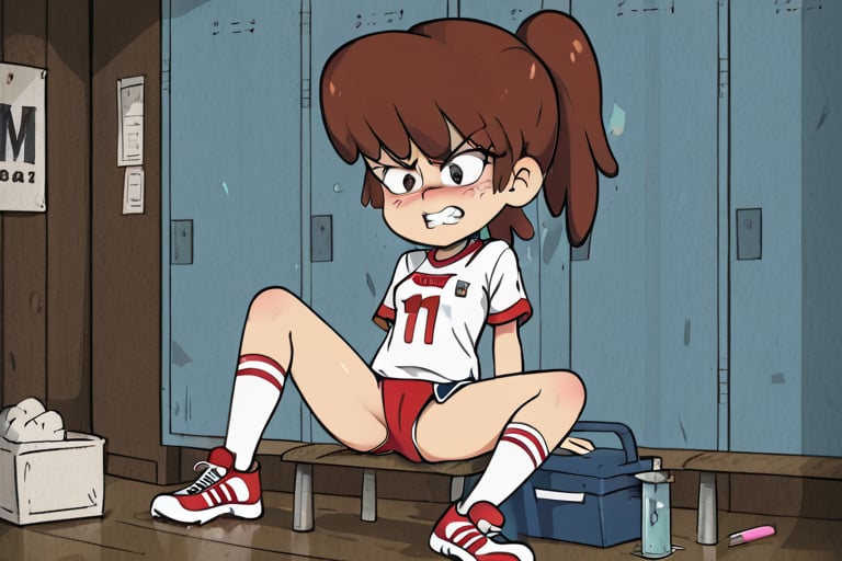 Lynn loud,  1 girl,  a female with brown hair by crazy lady  on Tensor.Art