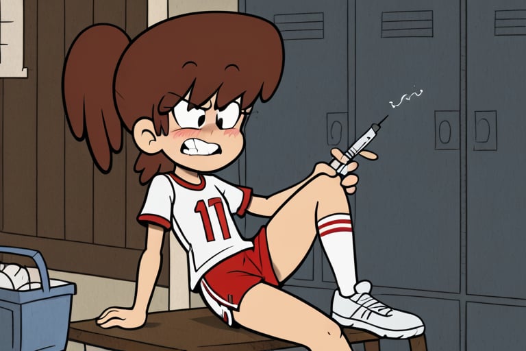 Lynn loud,  1 girl,  a female with brown hair by crazy lady  on Tensor.Art