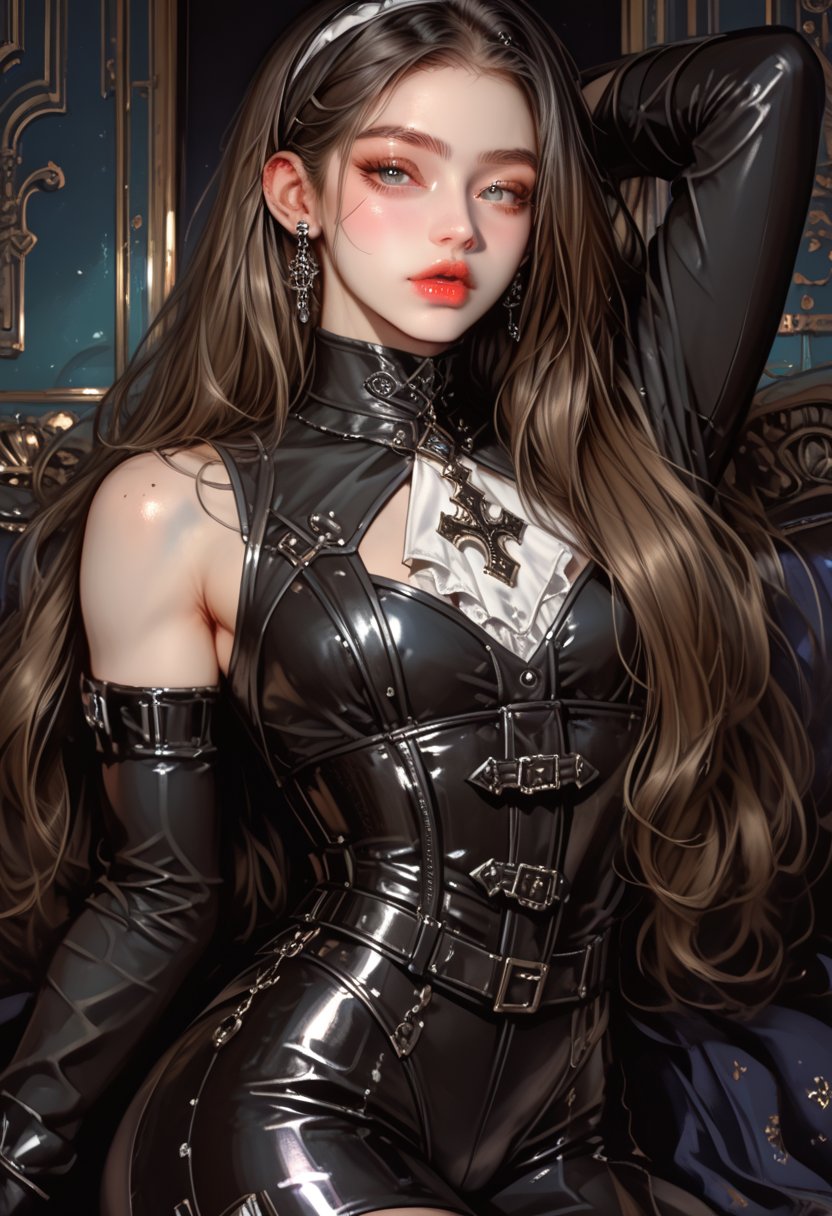 ((((body facing to viewer)))),  (((one arm up))),  ((perfect rendering)) by Pizza_faust222 on Tensor.Art
