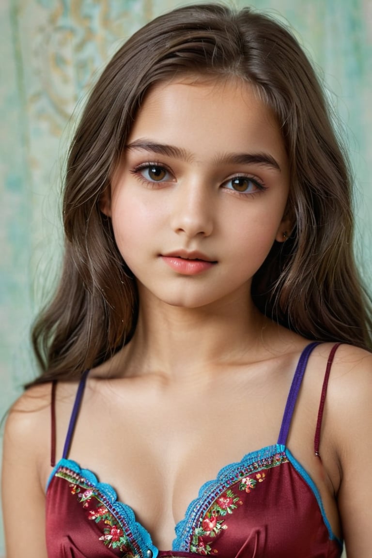 : Closed up women,  14 year old,  small by Mayureshwar on Tensor.Art