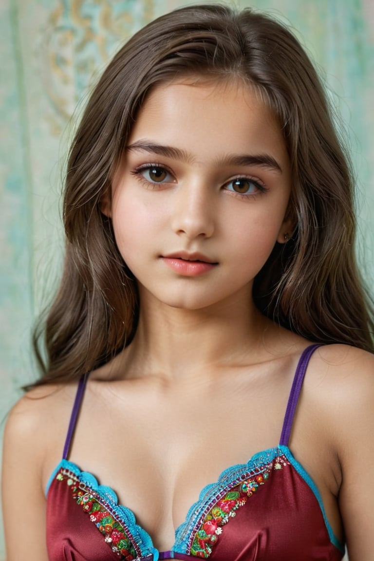 : Closed up women,  14 year old,  small by Mayureshwar on Tensor.Art