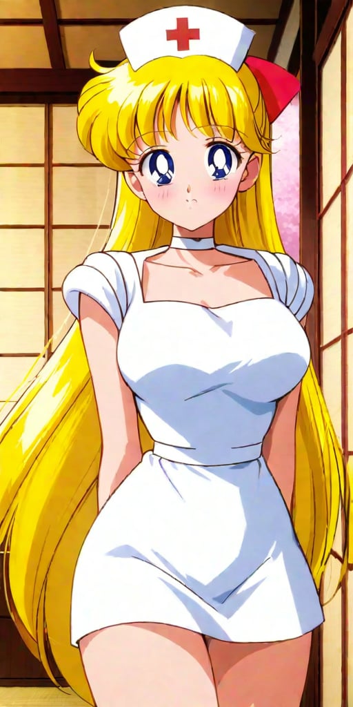 Aino_Minako,  huge_breasts,  nurse_hat by derek_tenebris on Tensor.Art
