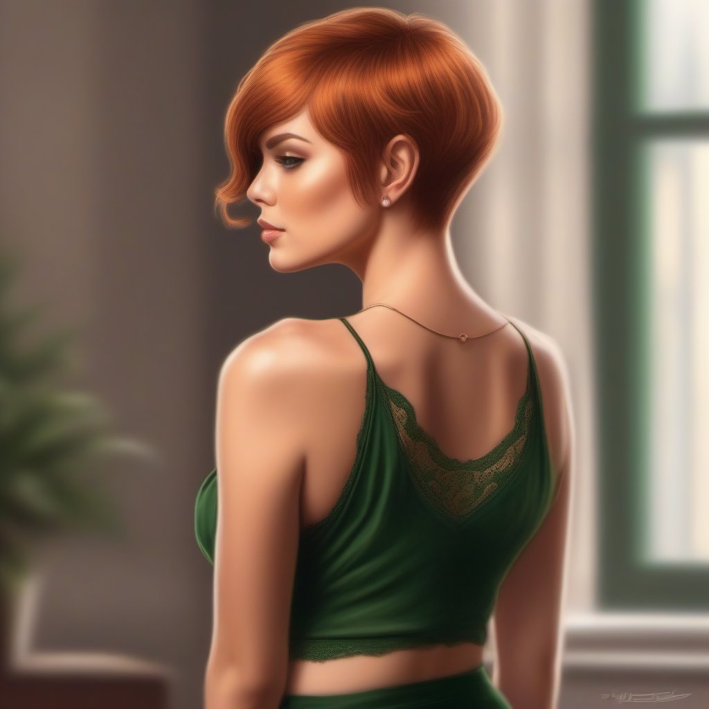 color pencil art,  drawing in color a 25 years old classy slim woman,  classy makeup by user_744422647051517677 on Tensor.Art