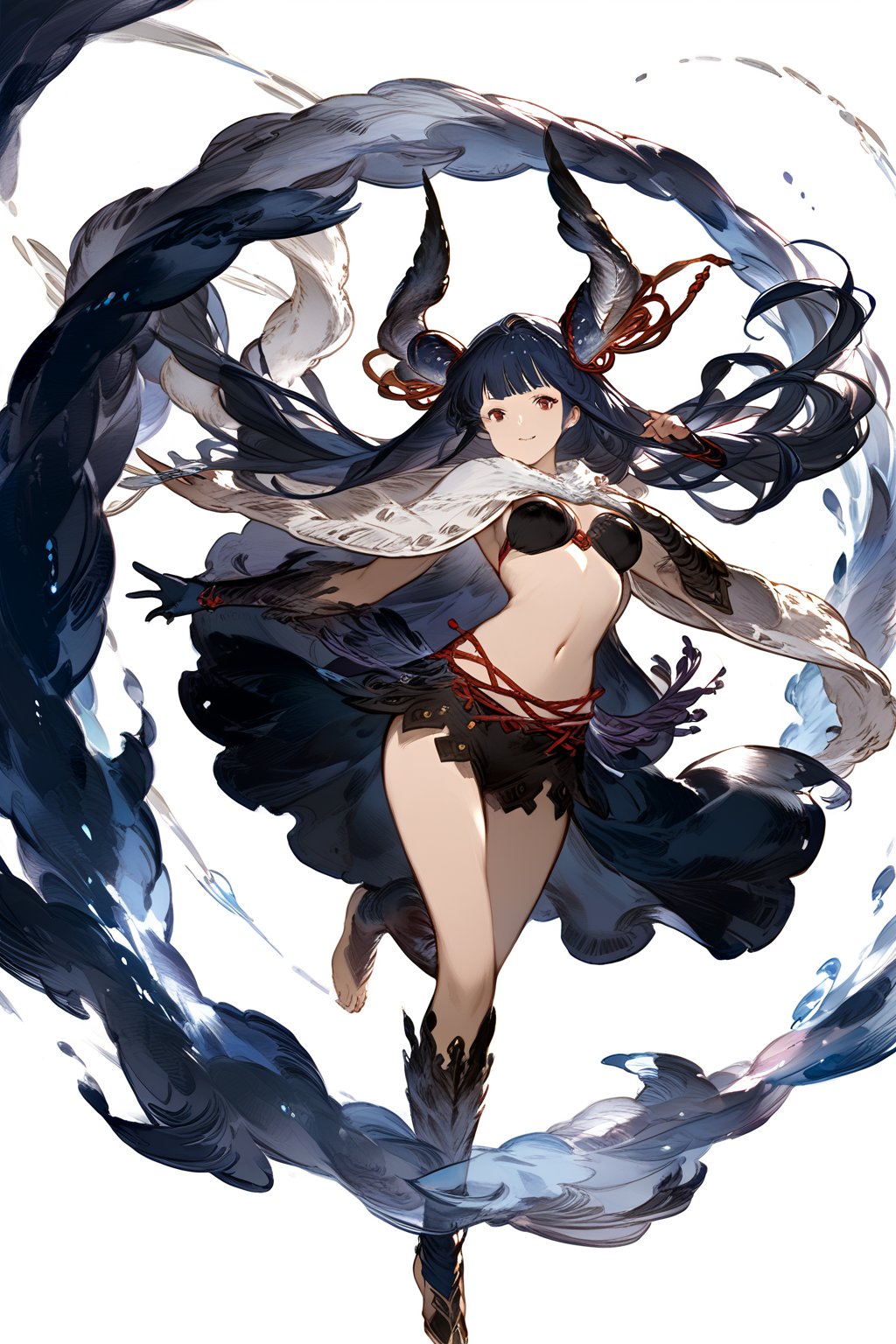 official art,visual appeal,yuel \(granblue fantasy\),