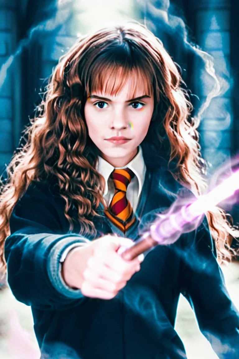 1girl,  Hermi_1,  Hogwarts School uniform by VINOVA on Tensor.Art