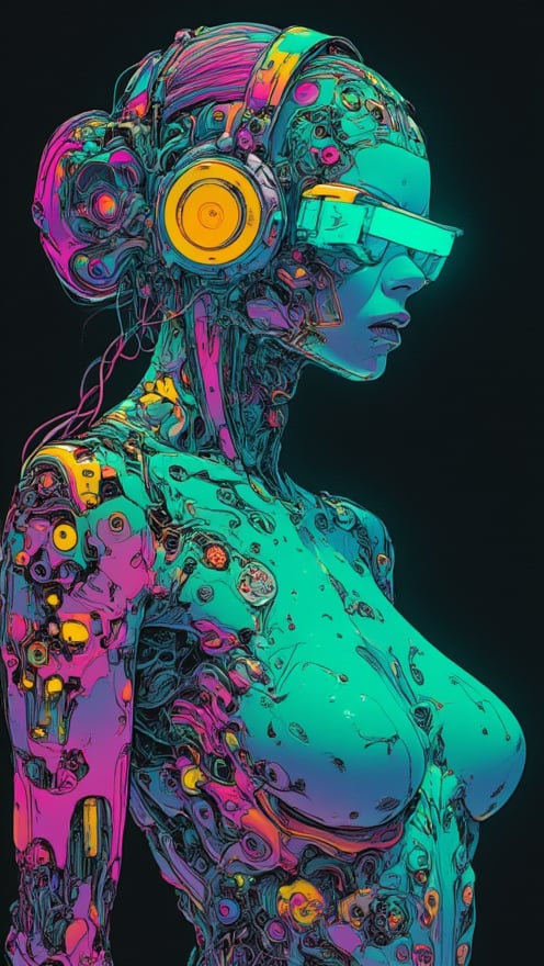 Ultra detailed illustration of the silhouette of a woman,  phantasmagorical figure,  )) by ZloyOrk on Tensor.Art