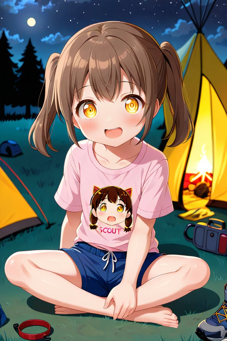 loli hypnotized,  happy_face,  yellow eyes by tls2k on Tensor.Art