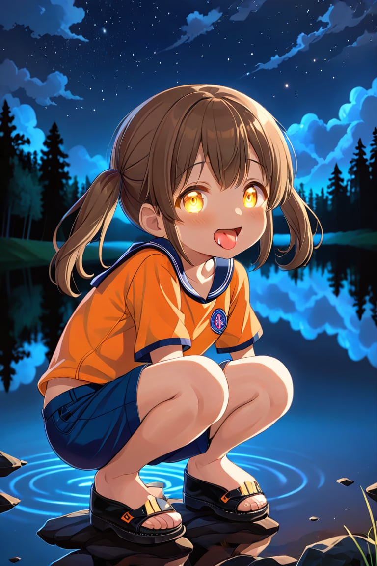 loli hypnotized,  happy_face,  yellow eyes by tls2k on Tensor.Art