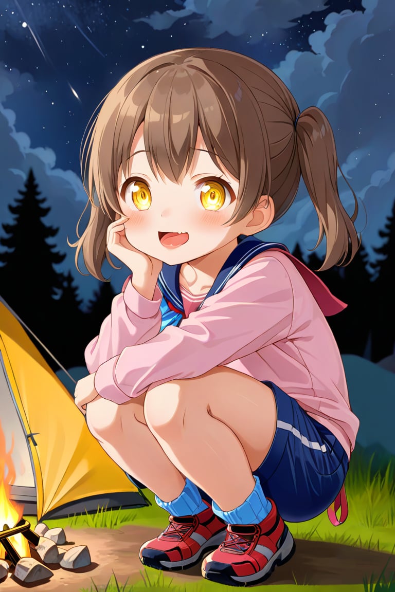 loli hypnotized,  happy_face,  yellow eyes by tls2k on Tensor.Art