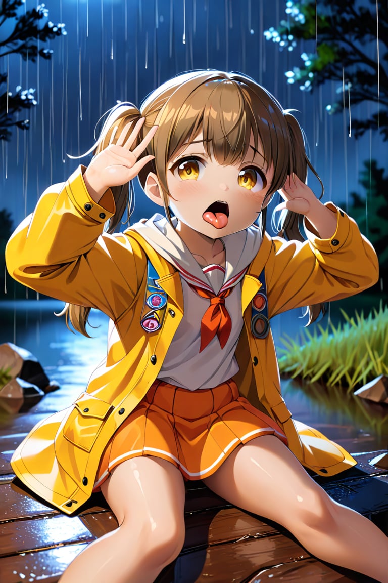 loli hipnotized,  lewd face,  down view by tls2k on Tensor.Art