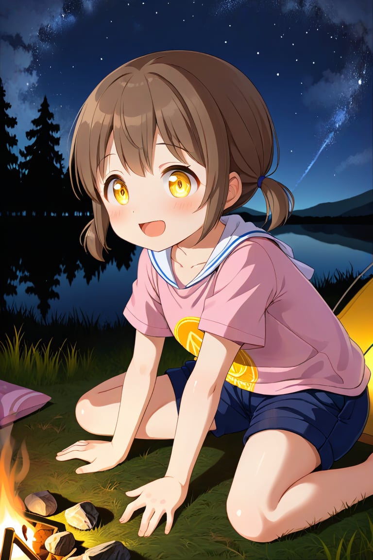 loli hypnotized,  happy_face,  yellow eyes by tls2k on Tensor.Art