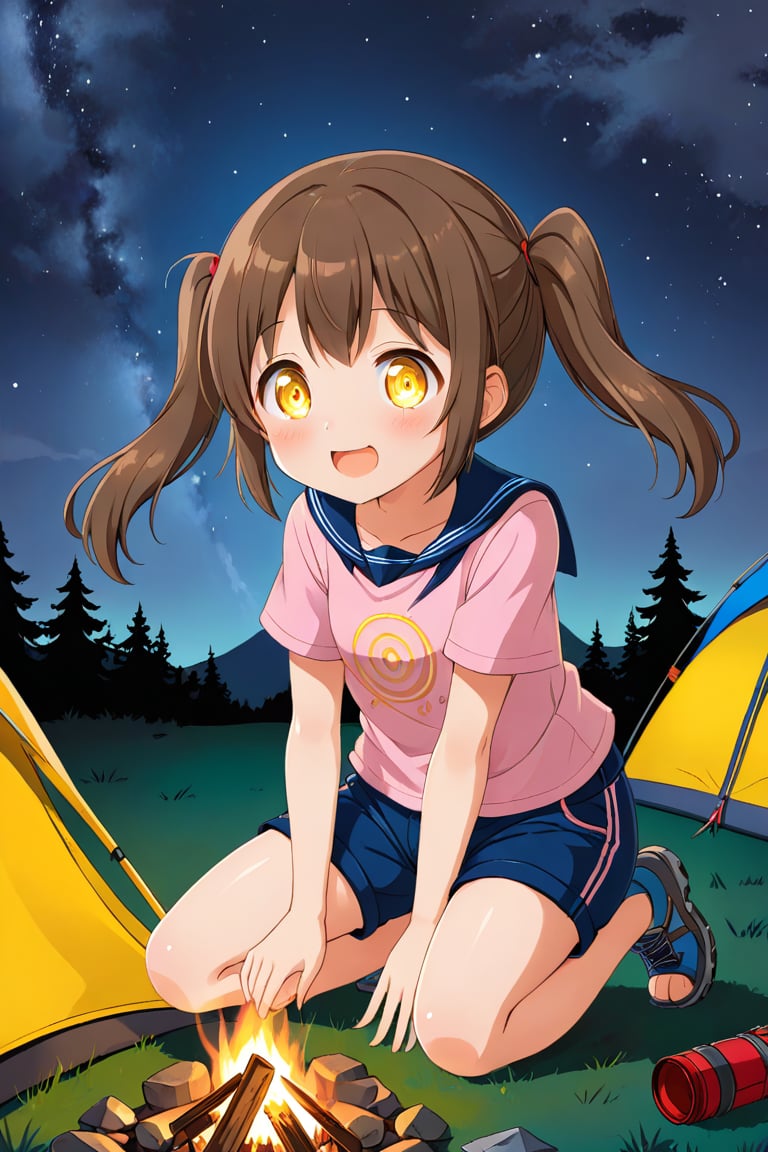 loli hypnotized,  happy_face,  yellow eyes by tls2k on Tensor.Art