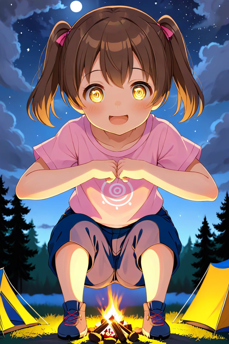 loli hypnotized,  happy_face,  yellow eyes by tls2k on Tensor.Art