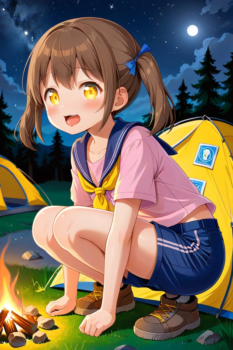 loli hypnotized,  happy_face,  yellow eyes by tls2k on Tensor.Art