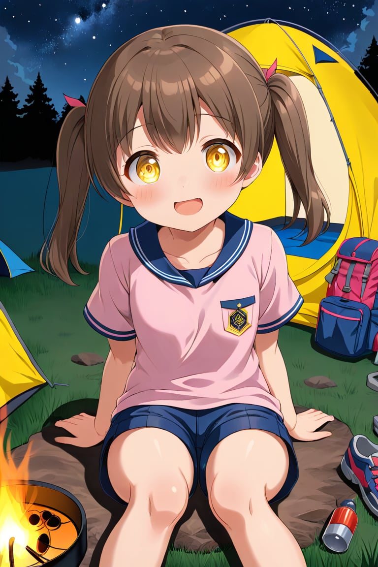 loli hypnotized,  happy_face,  yellow eyes by tls2k on Tensor.Art