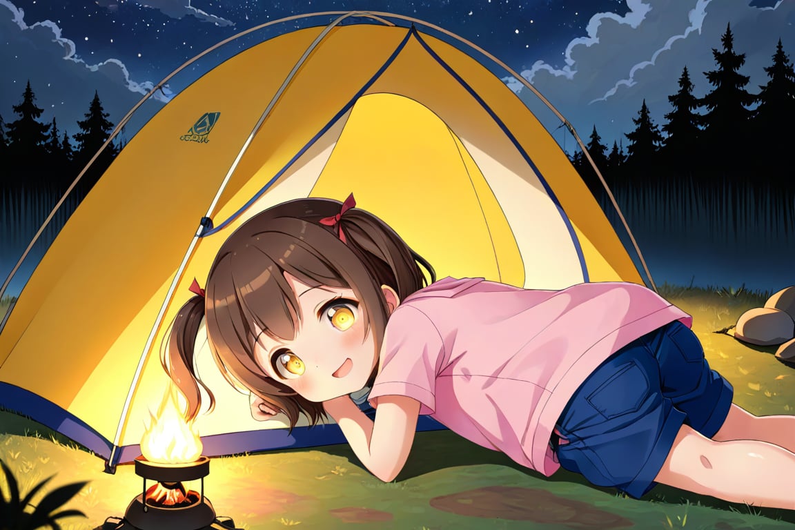 loli hypnotized,  happy_face,  yellow eyes by tls2k on Tensor.Art