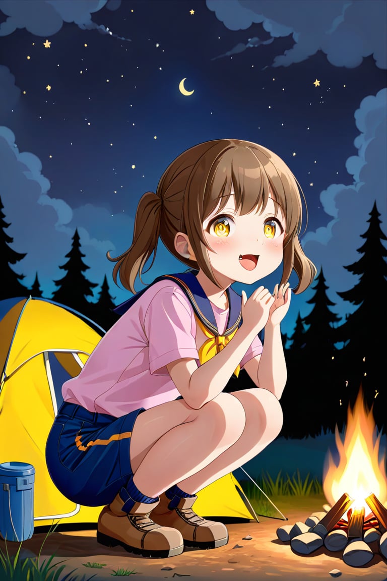 loli hypnotized,  happy_face,  yellow eyes by tls2k on Tensor.Art