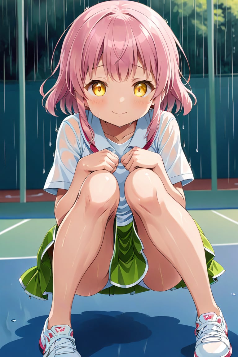 loli,  happy face,  pink hair by llilvr on Tensor.Art