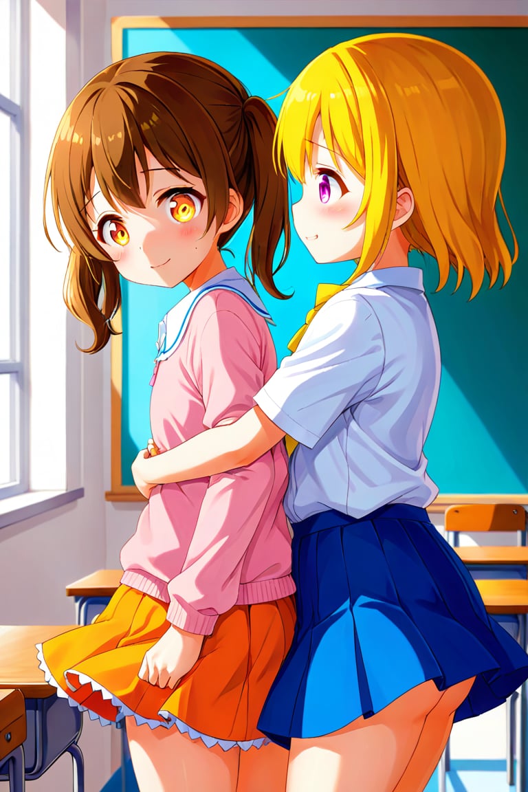 loli hypnotized,  happy_face,  brown hair by llilvr on Tensor.Art