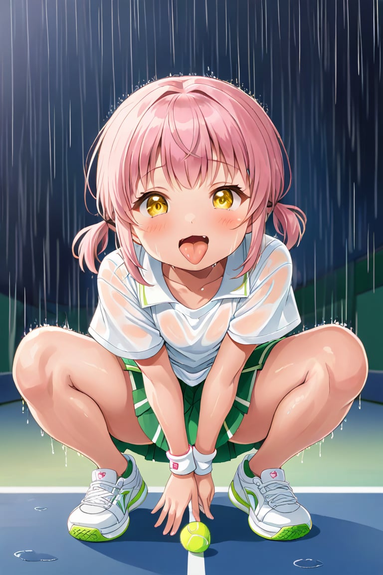 loli,  happy face,  pink hair by llilvr on Tensor.Art