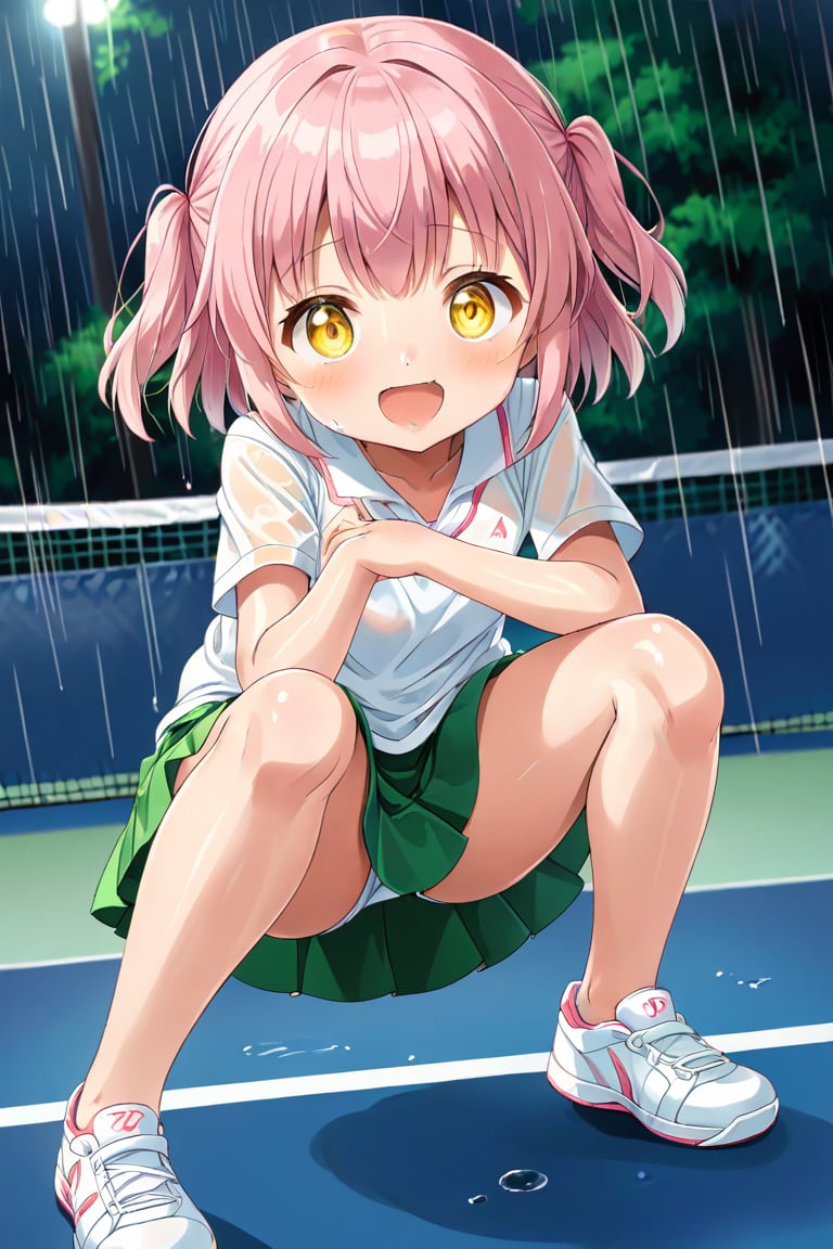 loli,  happy face,  pink hair by llilvr on Tensor.Art