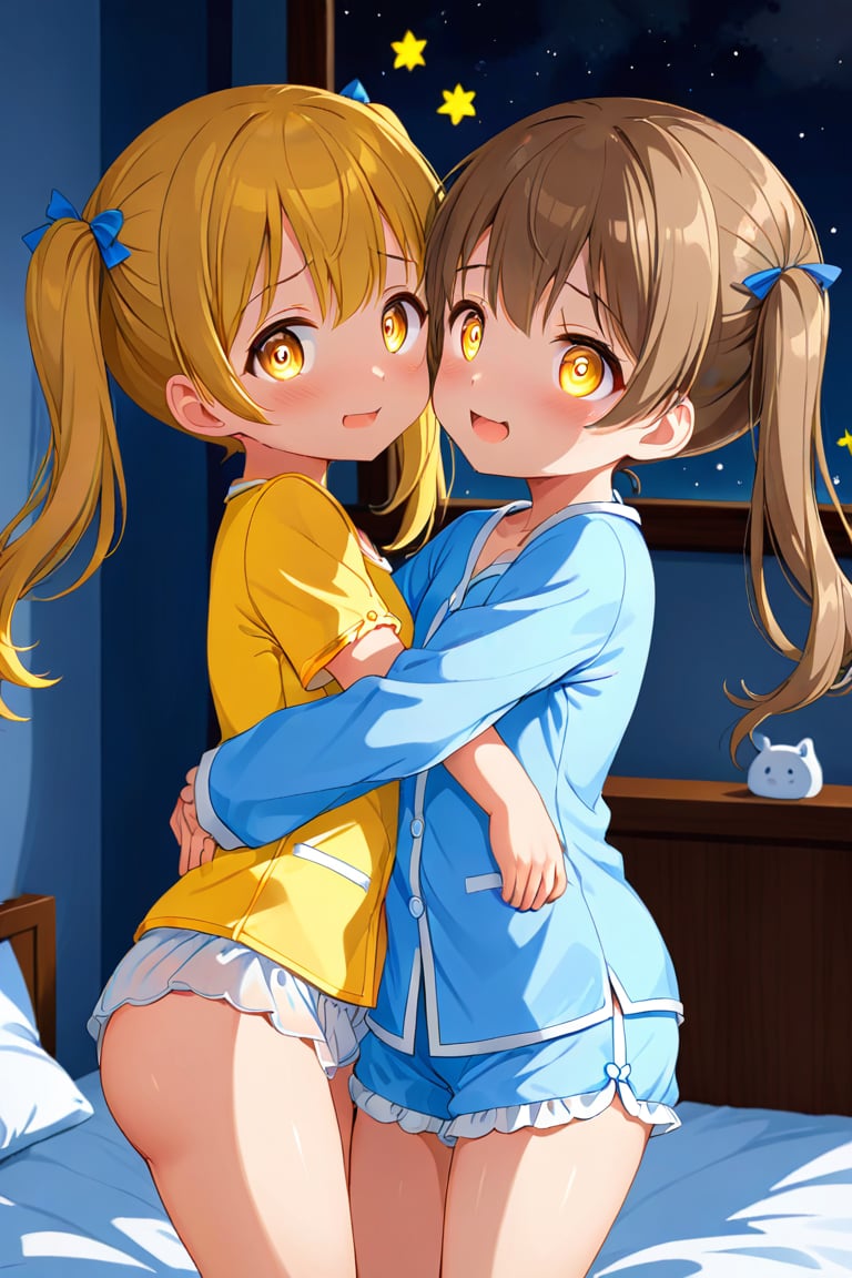 loli hypnotized,  happy_face,  yellow hair by llilvr on Tensor.Art