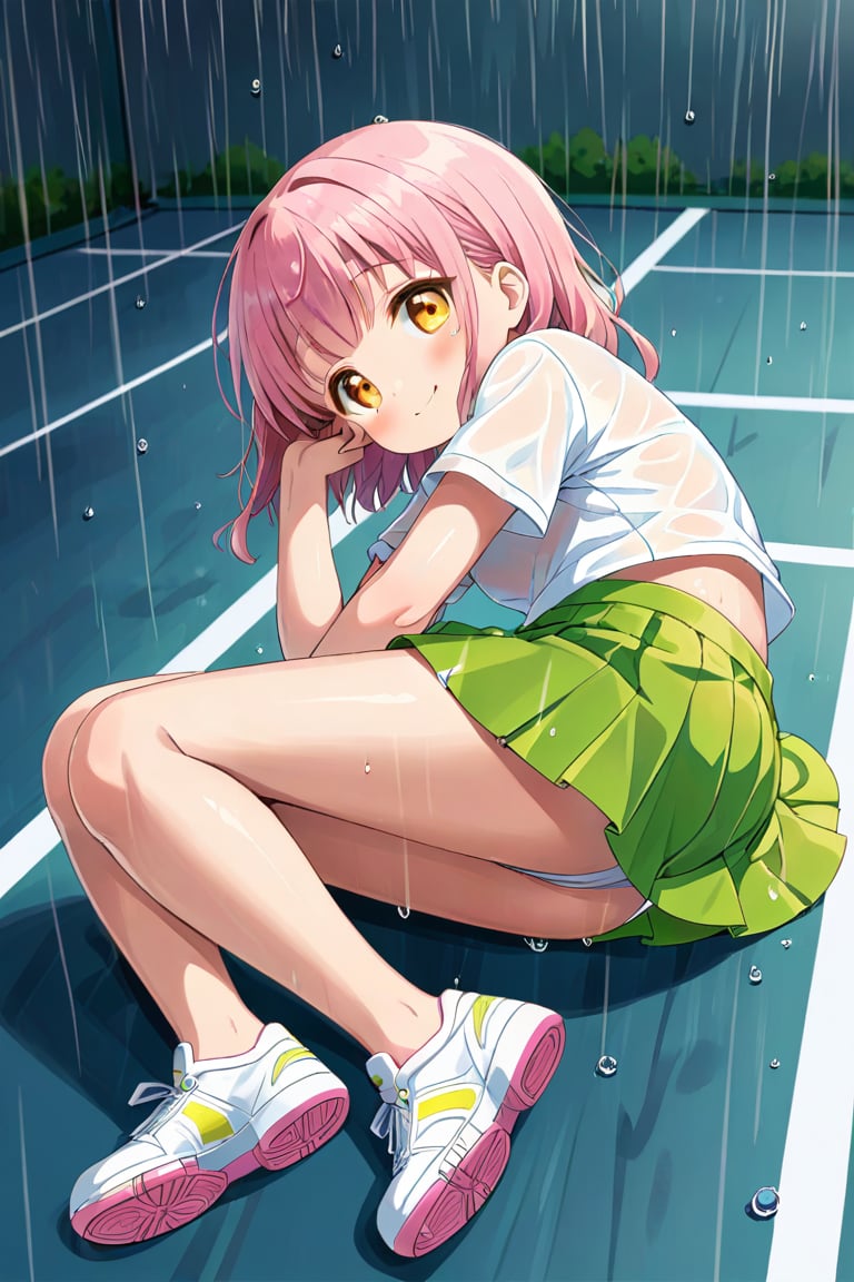 loli ,  happy face,  pink hair by llilvr on Tensor.Art